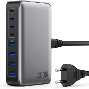 200W USB-C Fast Charger with GaN III Tech